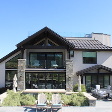 High-End-Exterior-Stain-and-Finish-on-Fascia-Trim-and-Beams-Park-City-Home 2